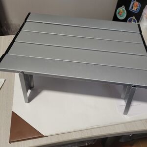 Foldable Silver Table With Carring Case